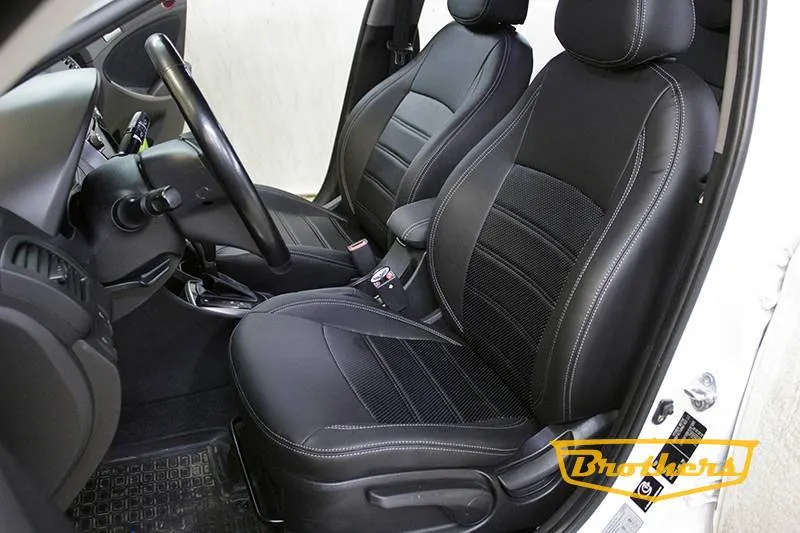 Фото авточехлов для Hyundai Solaris (седан), серия comfort
