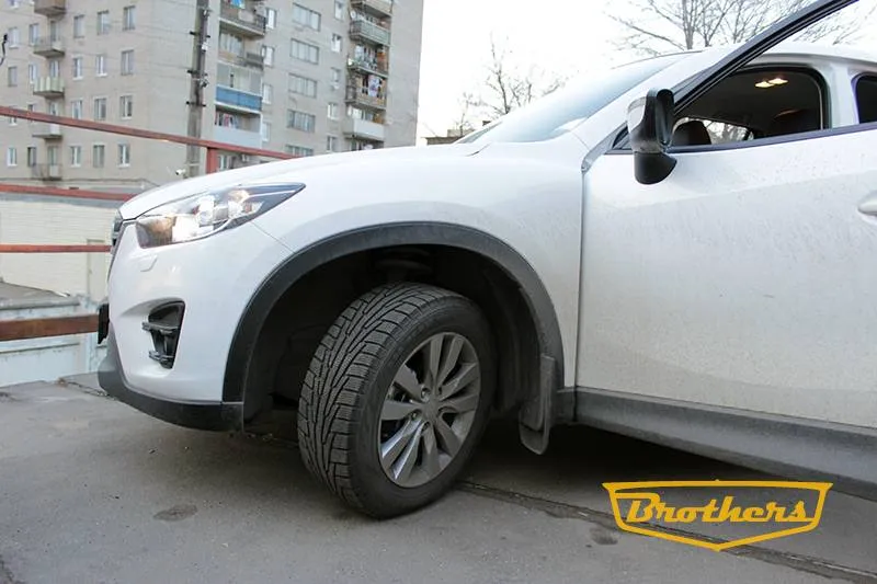 Установка чехлов "MW Brothers" из Украины. Mazda CX 5. Серия Leather Style. Производство не наше!