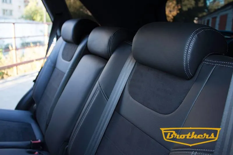 Появились авточехлы для Kia Sorento 2, серия Alcantara