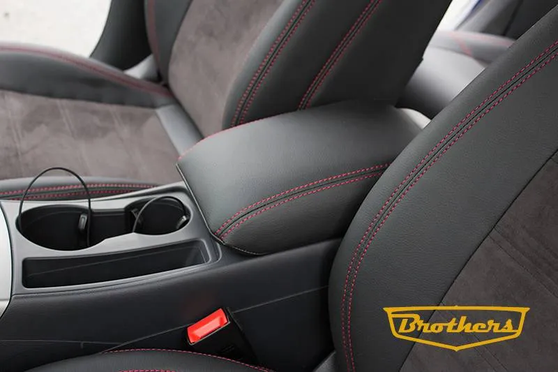 Авточехлы для Ауди (Б8), 2011 - 2015, серия "Alcantara"