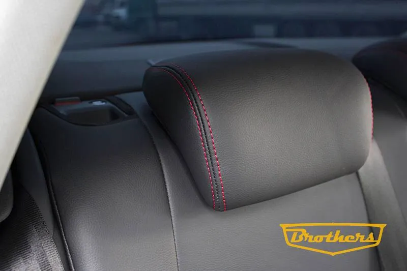 Авточехлы для Ауди (Б8), 2011 - 2015, серия "Alcantara"