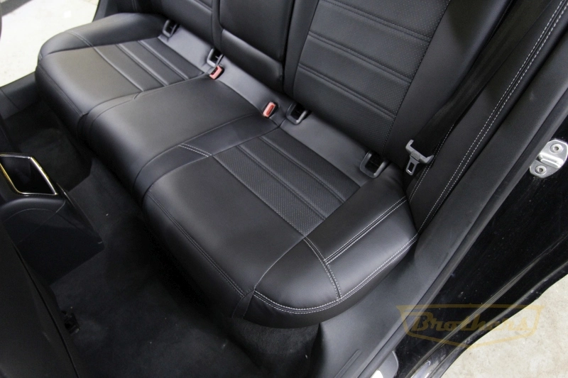 Чехлы для сидений Audi A5 I (8T, Sportback) рестайлинг серии "Premium" - серая строчка Чехлы для сидений Audi A5 I (8T, Sportback) рестайлинг серии "Premium" - серая строчка