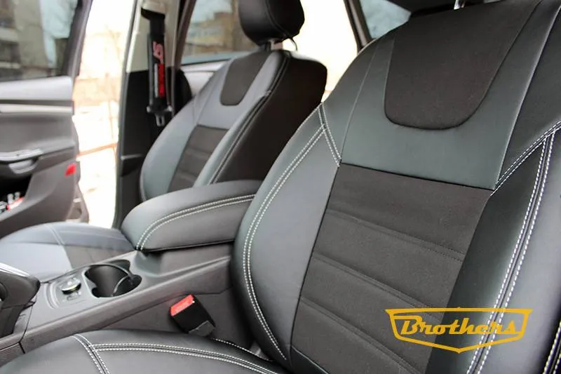 Алькантара чехлы на Фокус 3 от Бразерс Тюнинг
