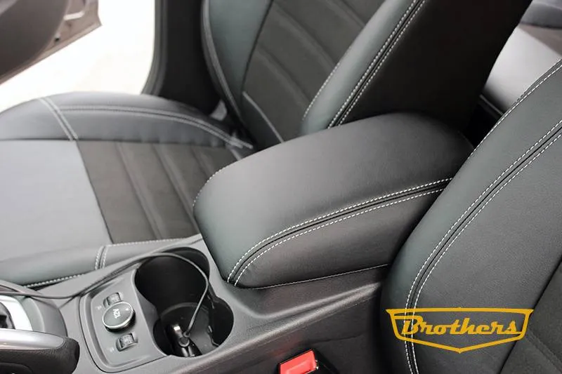 Алькантара чехлы на Фокус 3 от Бразерс Тюнинг