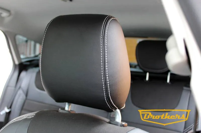 Алькантара чехлы на Фокус 3 от Бразерс Тюнинг