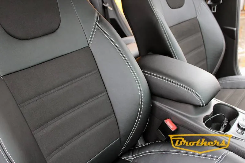 Алькантара чехлы на Фокус 3 от Бразерс Тюнинг