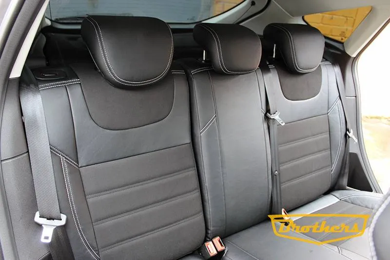Алькантара чехлы на Фокус 3 от Бразерс Тюнинг