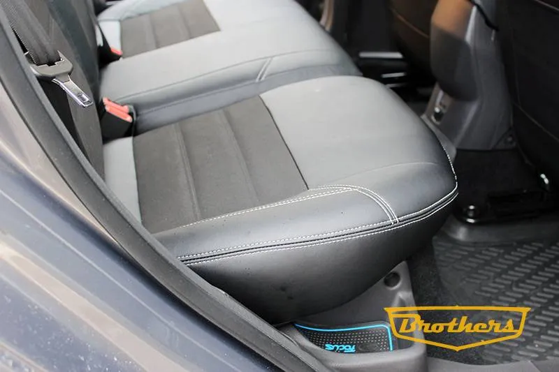 Алькантара чехлы на Фокус 3 от Бразерс Тюнинг