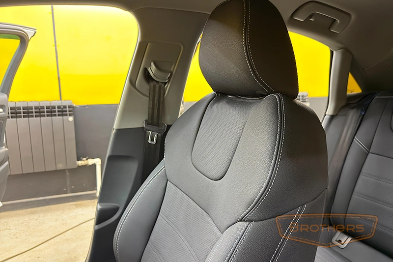 Чехлы на сиденья Audi A3 III 8V (Sport) - серии "Aurora" - серая строчка