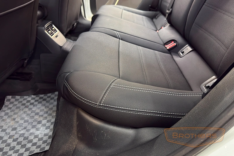 Чехлы на сиденья Audi A3 III 8V (Sport) - серии "Aurora" - серая строчка