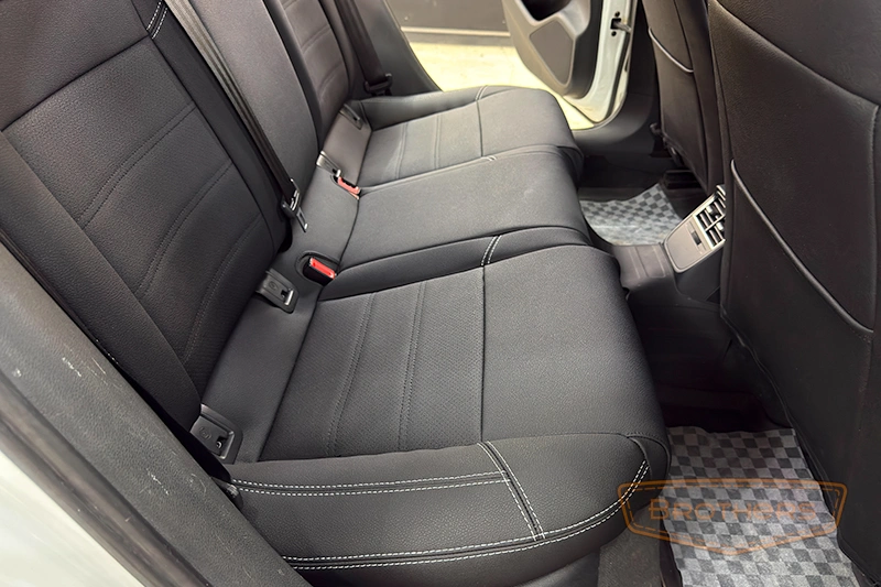 Чехлы на сиденья Audi A3 III 8V (Sport) - серии "Aurora" - серая строчка