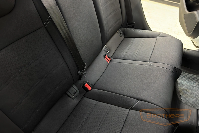 Чехлы на сиденья Audi A3 III 8V (Sport) - серии "Aurora" - серая строчка