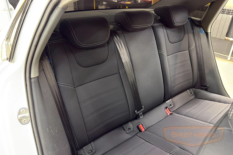 Чехлы на сиденья Audi A3 III 8V (Sport) - серии "Aurora" - серая строчка