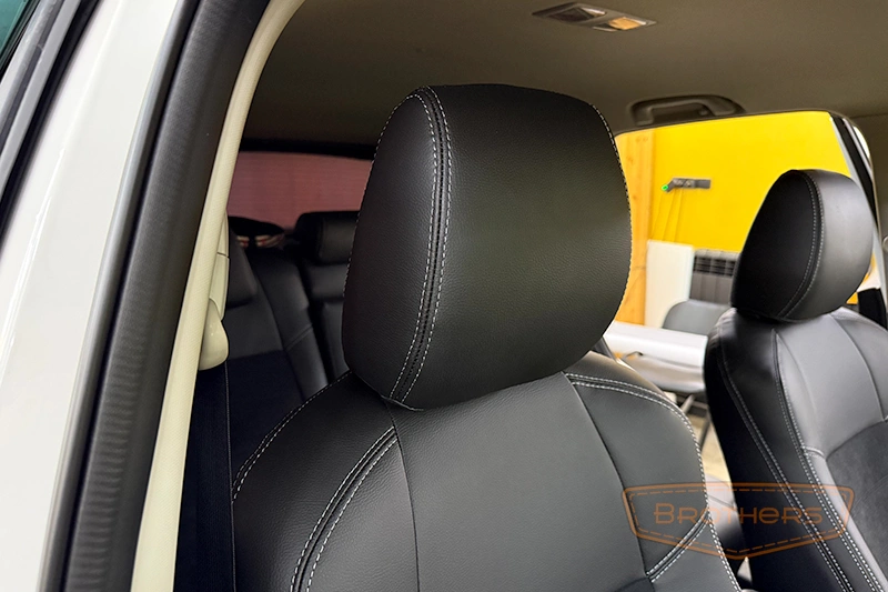 Чехлы на Мазду CX 5 с алькантарой - фото