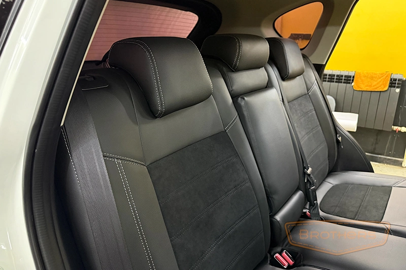 Чехлы на Мазду CX 5 с алькантарой - фото